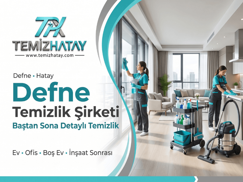 Defne temizlik şirketi TemizHatay profesyonel detaylı temizlik hizmeti
