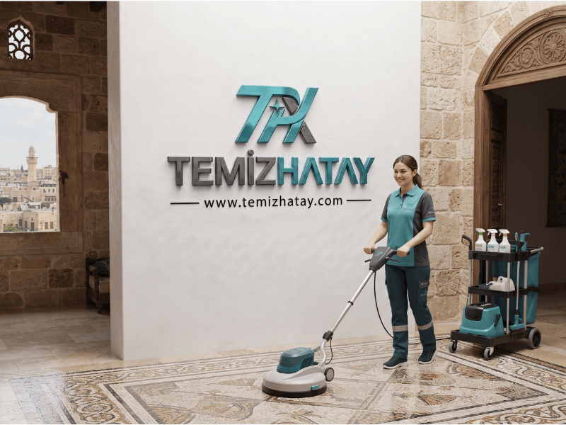 Hatay temizlik şirketi hizmeti veren Temiz Hatay ekibi