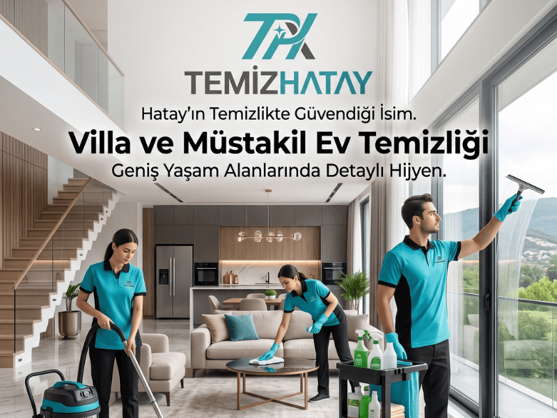 Antakya villa temizlik hizmeti