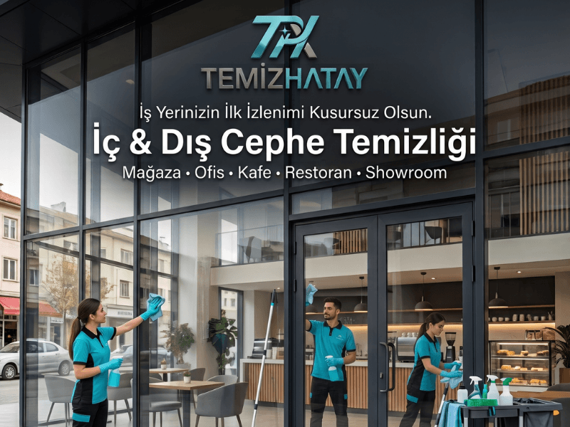 TemizHatay, Hatay ve Antakya'da profesyonel iç ve dış cephe cam temizliği hizmeti sunmaktadır.