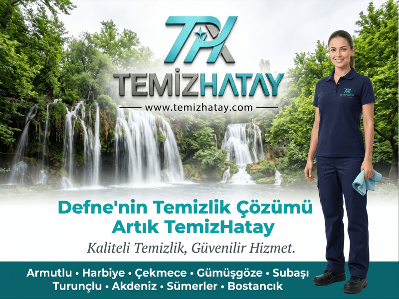 TemizHatay ekibi Defne, Hatay'da ev temizliği ve inşaat sonrası temizlik hizmeti gerçekleştiriyor.
