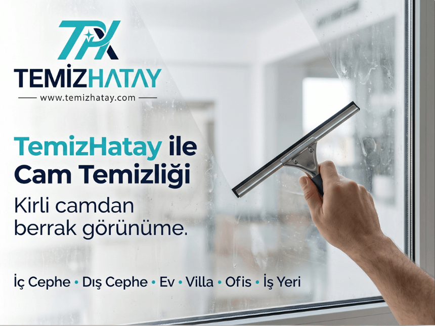 TemizHatay ile Cam Temizliği Hizmeti