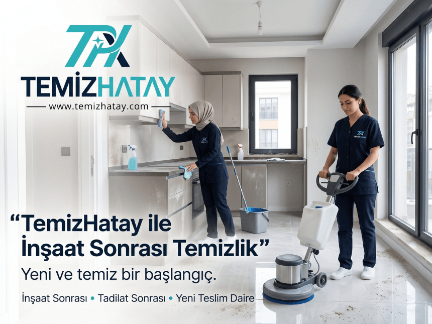 TemizHatay ile İnşaat / Tadilat Sonrası Temizliği